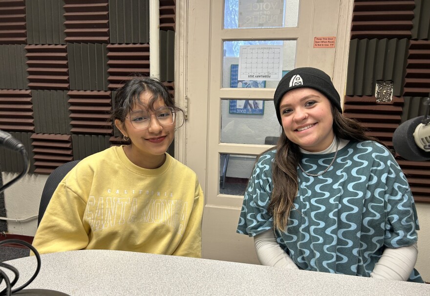 "that drive thru monterey" actor Daniela Galloso (left) and director Eva Cullen