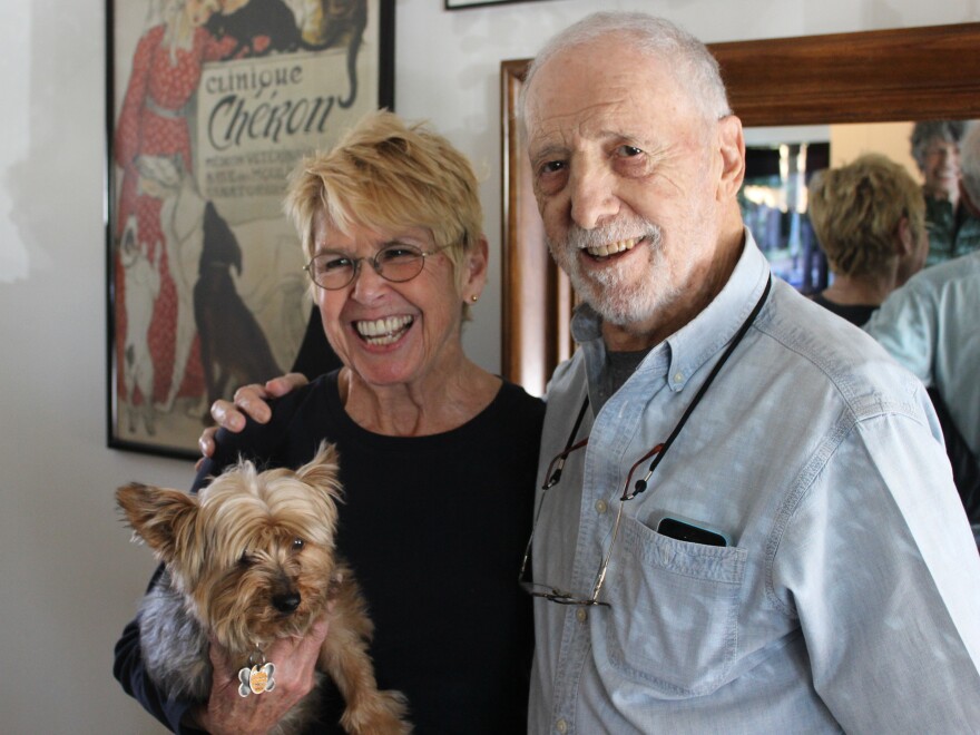 Madeline Smith and Tony Lawrence met and married on the Motion Picture and Television Fund campus.