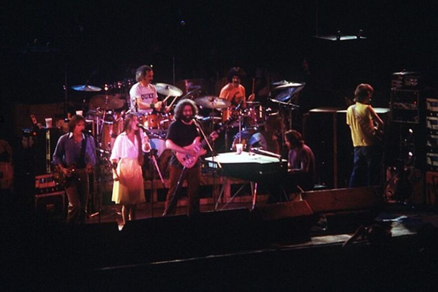  The Grateful Dead performs in Cameron Indoor Stadium in April 1978.