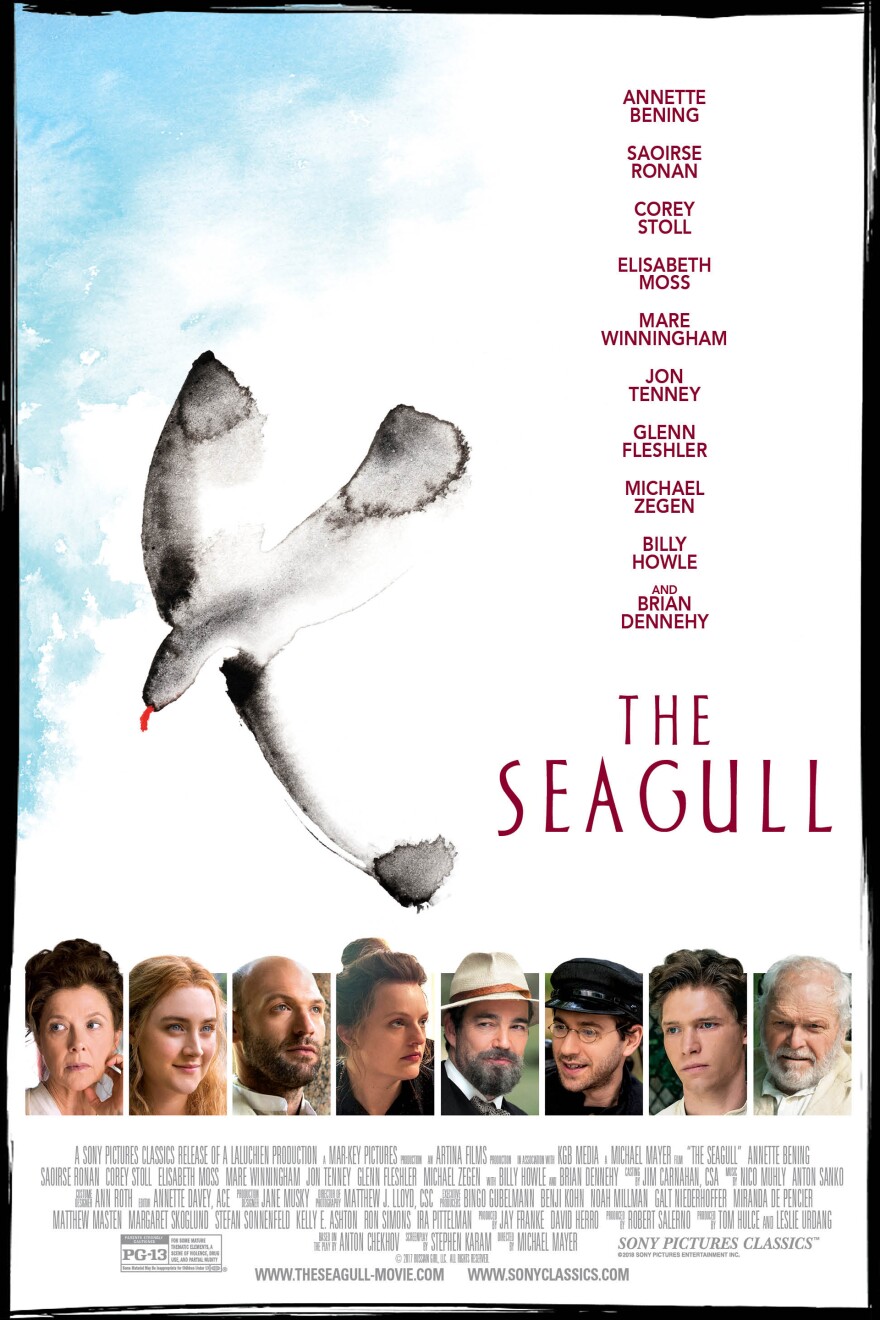Movie poster for The Seagull