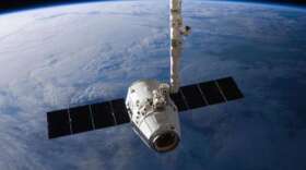 SpaceX's CRS-19 delivers supplies to the International Space Station, including an experiment from Budweiser.  Photo: NASA