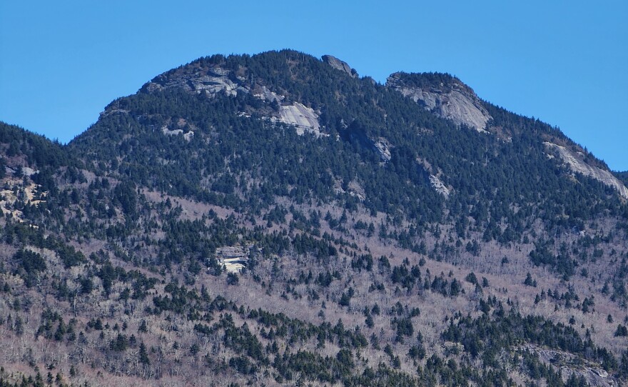 Pictures on the way to translator site on Hibriten Mountain in North Carolina.