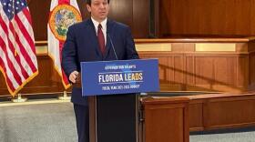 Gov. Ron DeSantis proposed a record $96.6 billion state budget for the upcoming fiscal year on Jan. 28, 2021. 