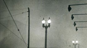 Smoke pollution over St. Louis at mid-day on "Black Tuesday," on November 28, 1939.
