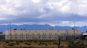 FILE - The Torrance County Detention Facility is shown Nov. 11, 2000, in Estancia, N.M. A government watchdog has found unsanitary and unsafe conditions at the New Mexico jail used to hold migrants and says it should be immediately closed. The Department of Homeland Security Inspector General said in a report released Friday, March 18, 2022, that there are security lapses throughout the Torrance County Detention Facility and said all detainees should be immediately removed. (AP Photo/Matt York, File)