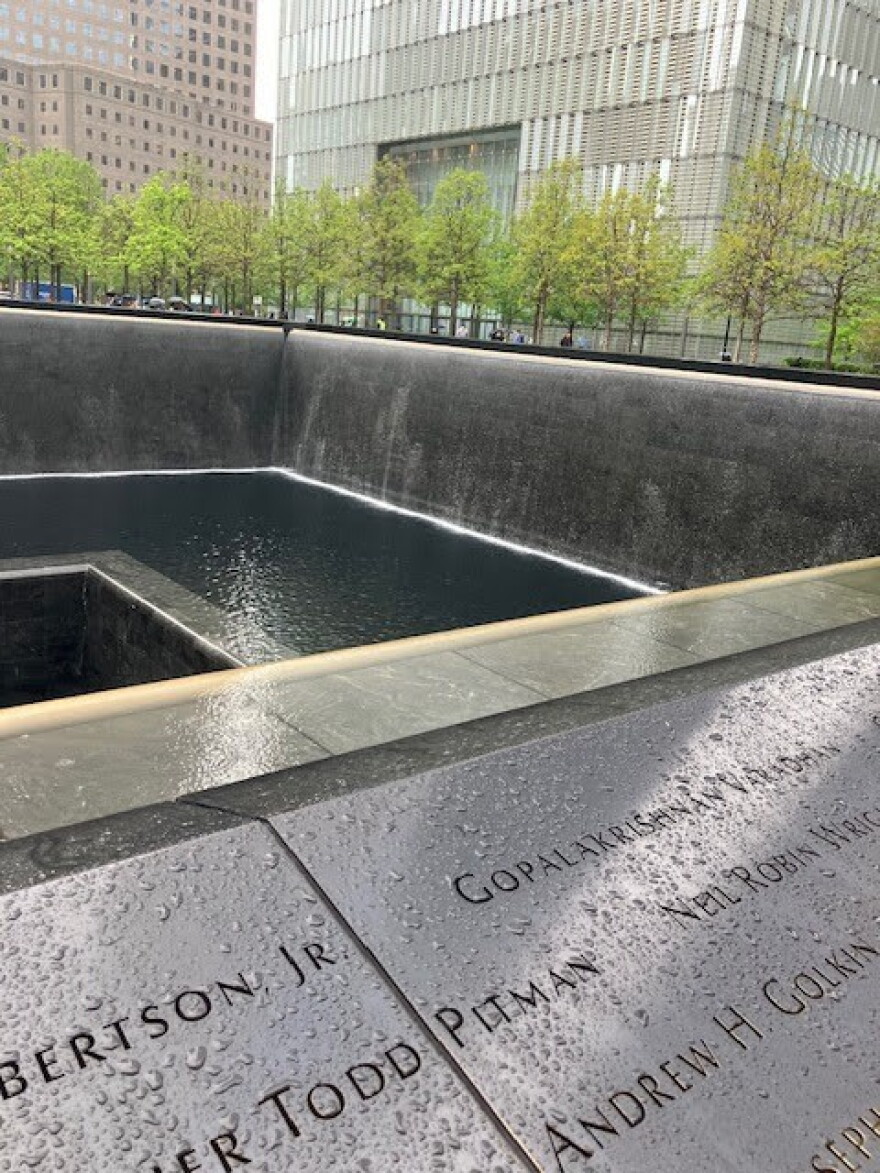 The 9/11 memorial in New York City includes names carved into the edges of the two waterfalls — of the 2,977 people killed at the World Trade Center site, the Pentagon, Shanksville, Penn., and the six killed at the 1993 bombing of the World Trade Center.