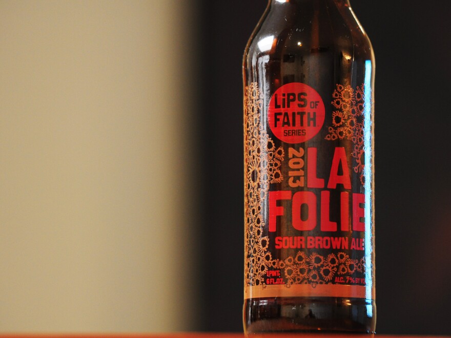 New Belgium's Lips of Faith La Folie is one of the sour ales now on the U.S. market.