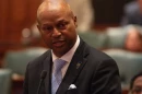 House Speaker Emanuel “Chris” Welch speaks on the House floor on Monday, June 1, telling his caucus there is more work to do on a Bears stadium bill.