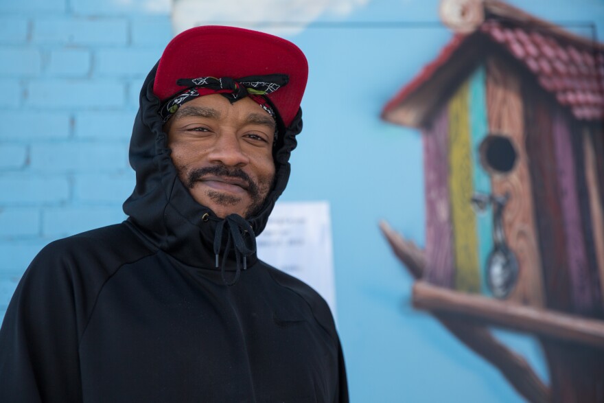 "It's cold, you're lonely, [and] you feel like there's nobody out there for you," said Andrew Carrington, who slept outside once when it was nine degrees. "It's despair."