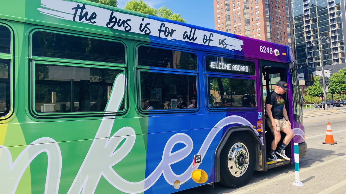 MCTS rolls out new Pride bus, kicking off Pride Month - Vimarsana News