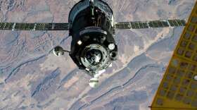 A Soyuz spacecraft approaches the International Space Station. Photo: NASA