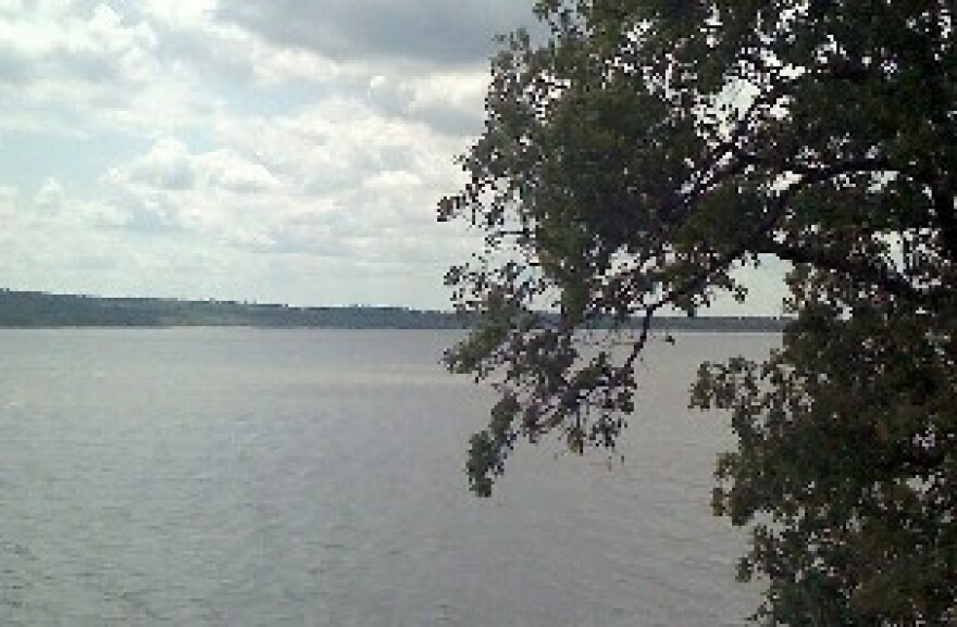 Fort Gibson Lake from the Western Hills Guest Ranch.