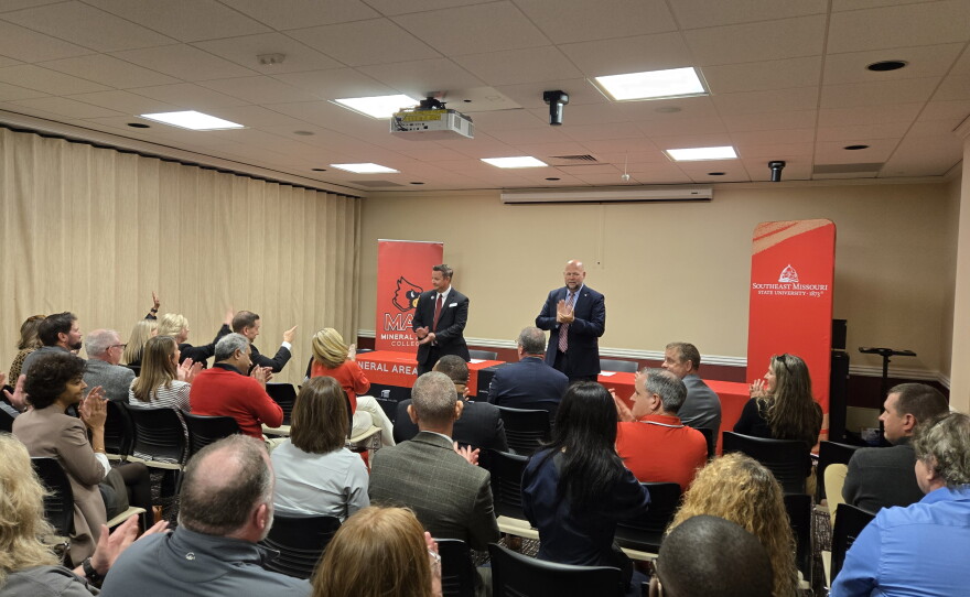 Mineral Area College and Southeast Missouri State University sign a Partnership Agreement giving students more access to educational and support services.