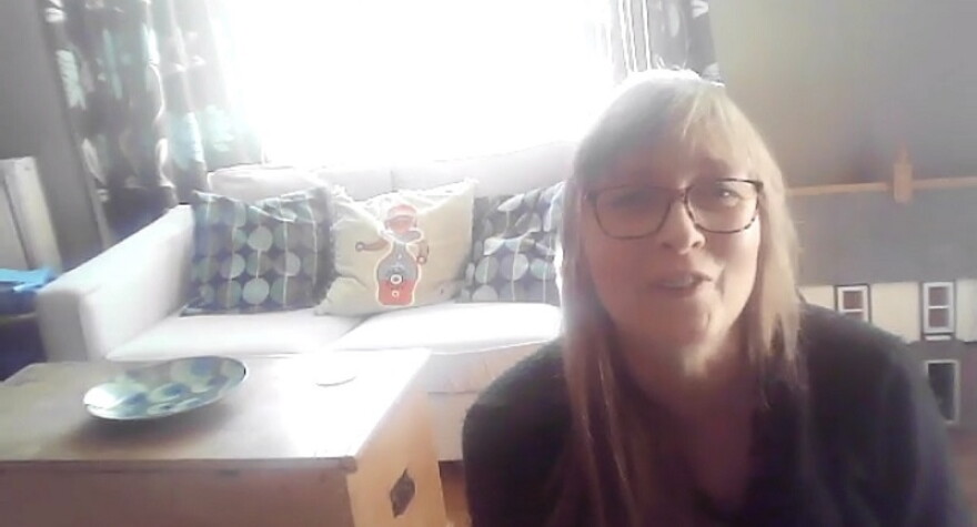 Climate Choir Movement co-founder Jo Flanagan speaks from her home in Bristol.