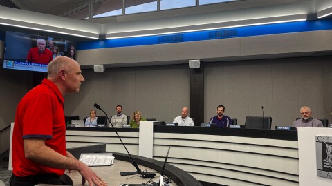 Nathan Nebbe and his family have worked since 1981 to "re-wild" their 22 acres of land that now sits across from the Cedar Falls Industrial Park, where a new power plant and crypto-mining operation are being proposed.