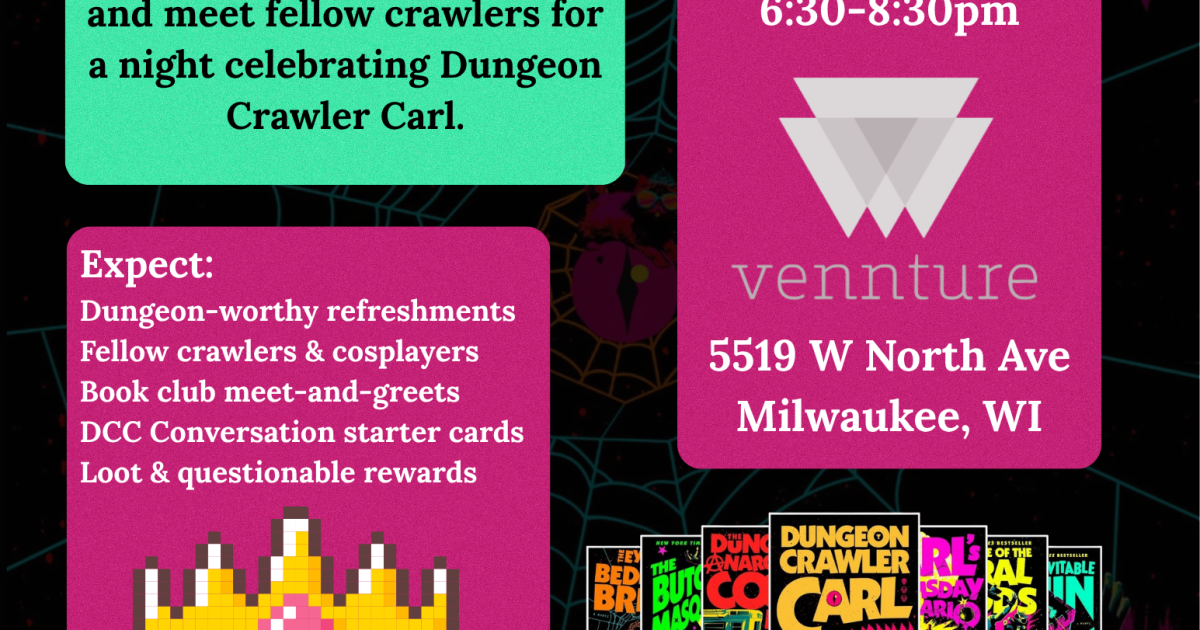 Milwaukee Crawlers Ordered to Assemble at Four Local Bookstores