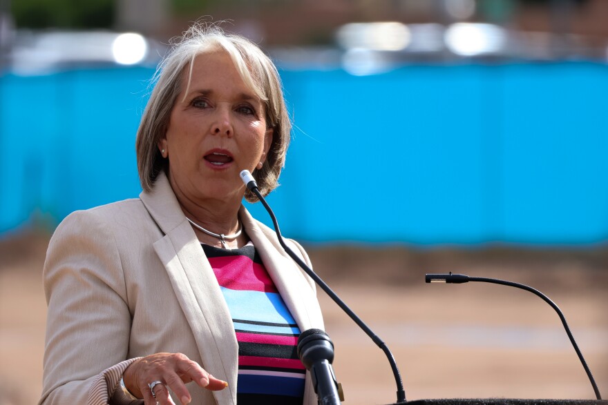 Governor Michelle Lujan Grisham spoke on the importance of supporting the next generation of nursing students