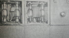 WBAA transmitter panel in 1926