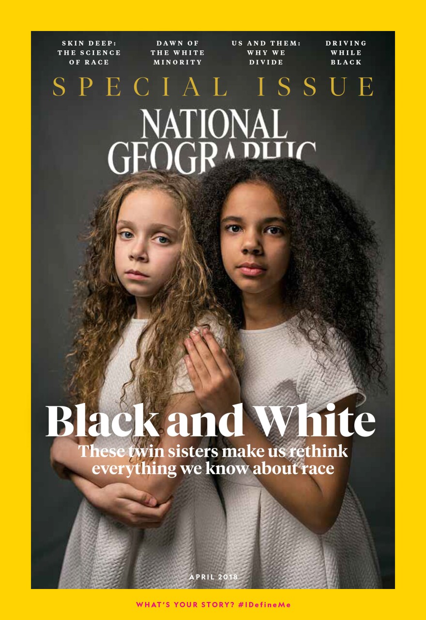 The April issue of <em>National Geographic</em> is all about race.