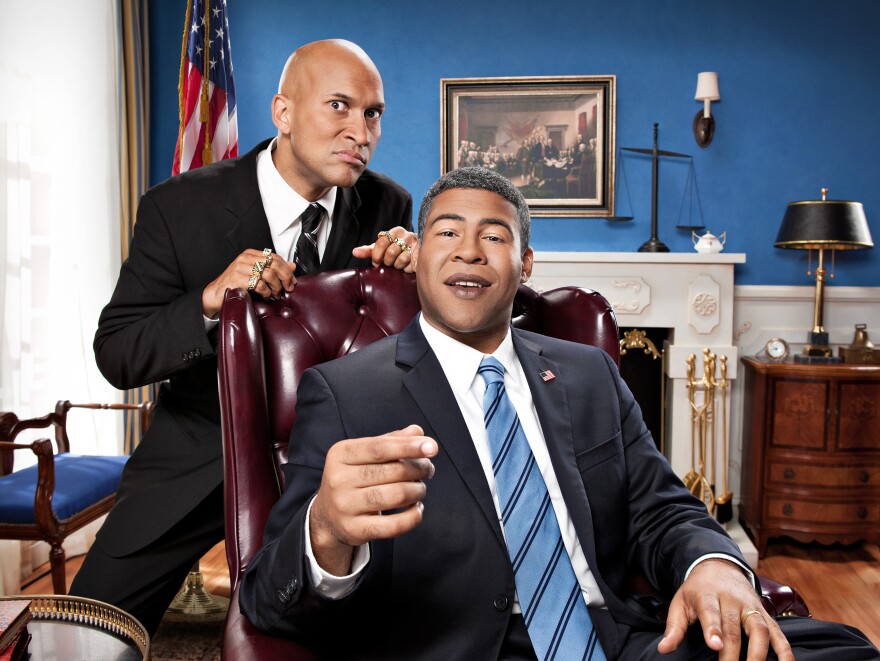 Comedy Central's sketch comedy duo Keegan-Michael Key and Jordan Peele have frequently referenced code-switching in their humor.