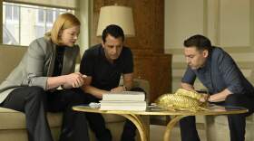 Sarah Snook, Jeremy Strong and Kieran Culkin of “Succession.” (David M. Russell/HBO)