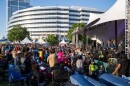 A record-setting single-day crowd of nearly 10,000 attendees at Town Point Park for Norfolk's Juneteenth celebration.