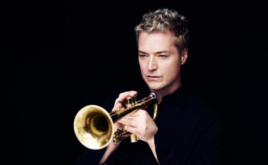 Chris Botti playing a horn