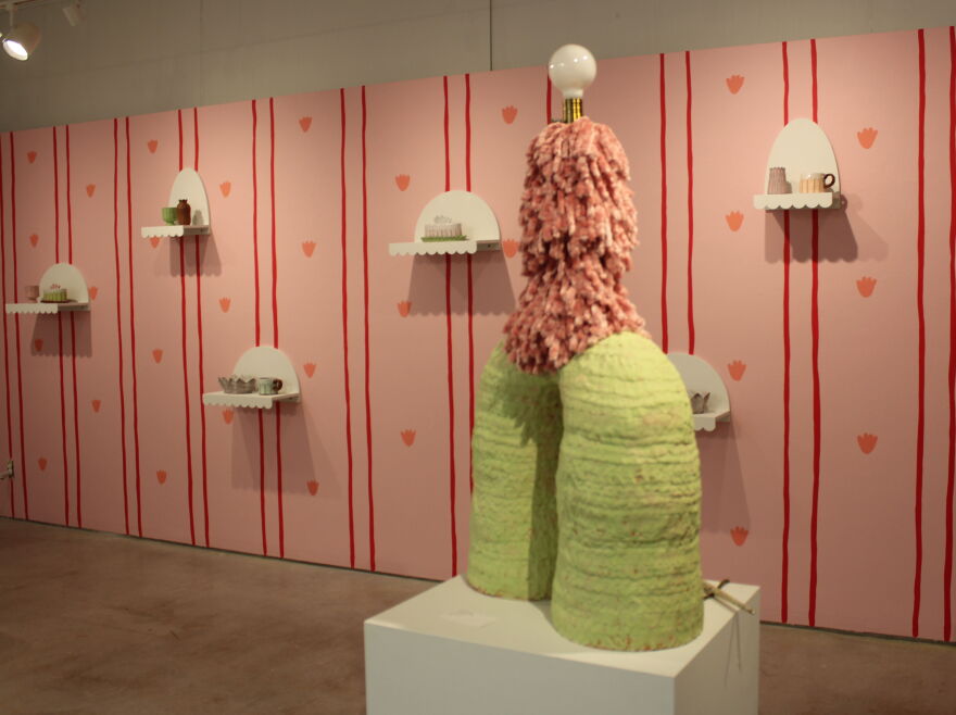 Part of 'Home for Dinner' exhibition