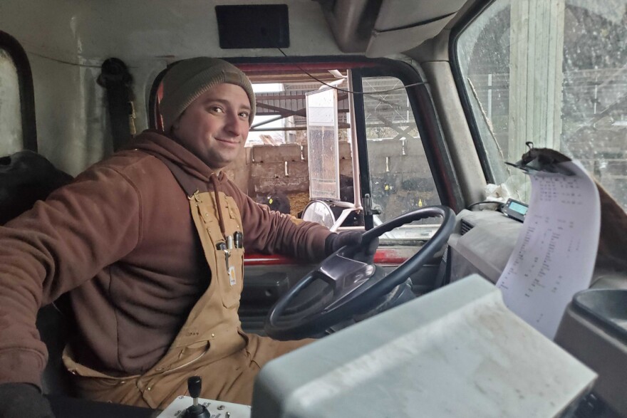 Northern Indiana farmer Jacob Smoker is a younger farmer hoping the group health plan will offer him and his family a more affordable healthcare option.