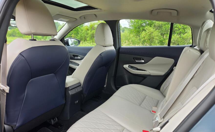 2026 Nissan Sentra SL rear seat