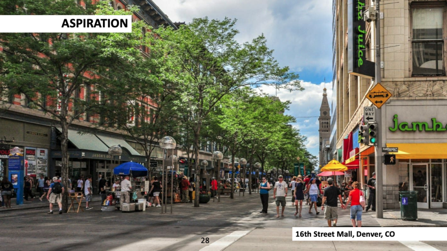 16th Street Mall in Denver