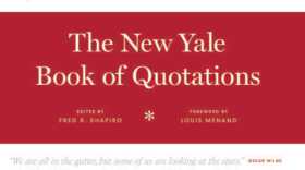 The New Yale Book of Quotations