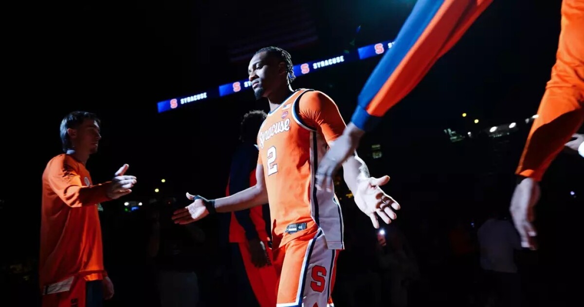 Syracuse men’s basketball aims to bounce back against Kansas at the Players Era Festival