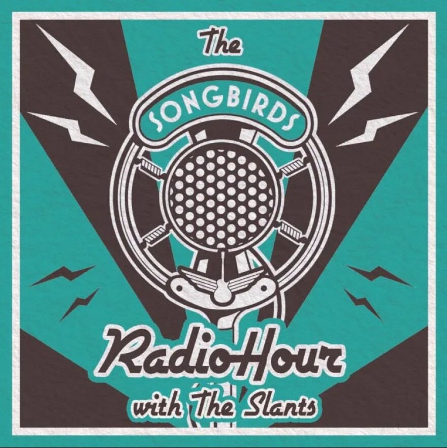 Songbirds Radio Hour logo for The Slants episode.
