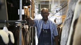 Bart Atkins, 64, has worked at Alaskan Fur in Overland Park for more than 40 years.