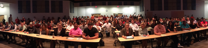 Past Critical Thinking Lecture Crowd