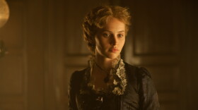 Felicity Jones plays Nelly Ternan, longtime mistress of author Charles Dickens, in <em>The Invisible Woman.</em>