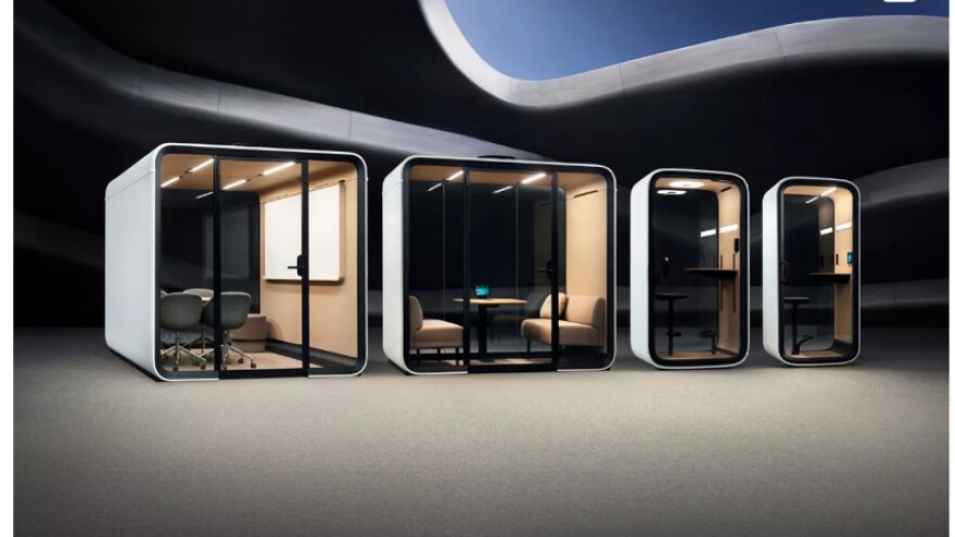Office pods from Framery