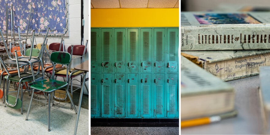 <strong>Scenes from New Britain High School:</strong> One of Connecticut's "lowest-performing" districts, New Britain gets more money for students, staff and community programs.