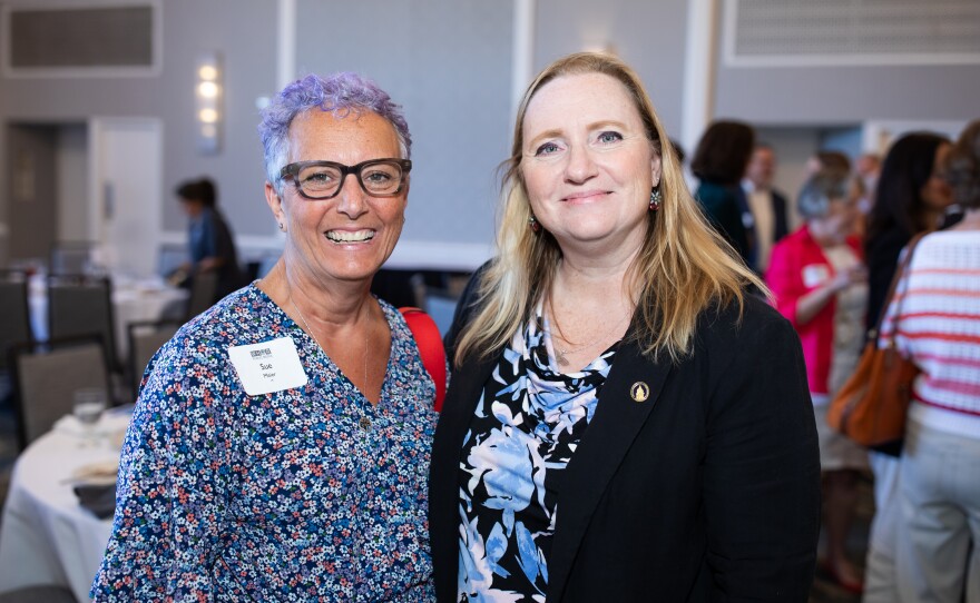 WHQR hosts their annual fundraising luncheon with guest speaker Leila Fadel, host of NPR’s Morning Edition, at Hotel Ballast in Wilmington on May 22, 2025.