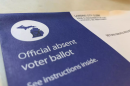 An absent voter ballot from the Lansing city clerk.