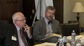 In this image from video released by the House Select Committee, John Eastman, a lawyer for former President Donald Trump, appears during a video deposition to the House select committee investigating the Jan. 6 attack on the U.S. Capitol at the hearing June 16, 2022, on Capitol Hill in Washington. Eastman says in a federal court filing that FBI agents have seized his cell phone. (House Select Committee via AP)