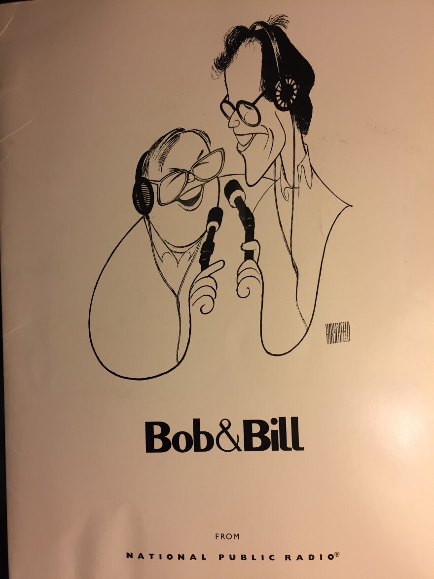 This caricature of Bob and Bill hangs around the offices of NWPB,