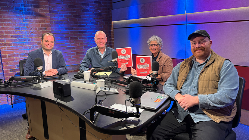 This week's panel includes Eric Lesser, senior counsel at WilmerHale & former state senator; NEPM reporter Phil Bishop; and reporter emeritus Paul Tuthill.