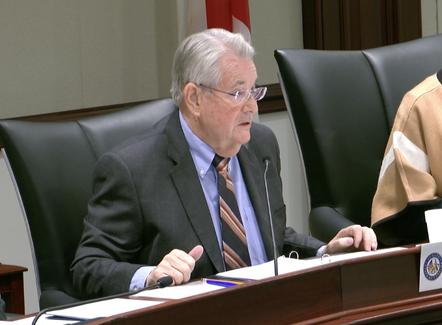 State. Sen. Don Gaetz says the state should draw a distinction between Medicaid patients "who can't get up off the couch and those who won't get up off the couch."