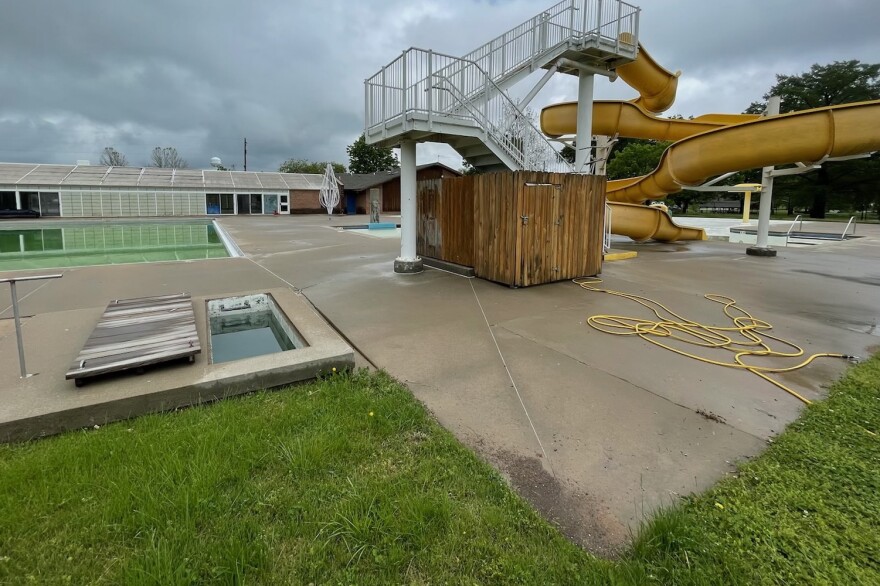 The Lamar pool has been experiencing significant structural issues since 2022.