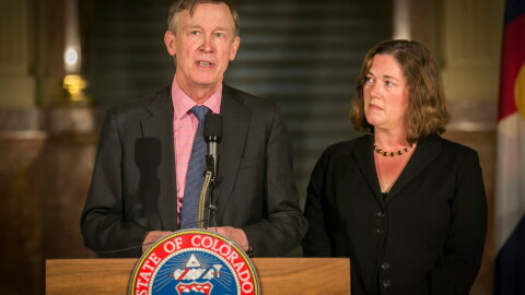 Gov. John Hickenlooper names Melissa Hart as the state’s next Supreme Court justice in 2017.