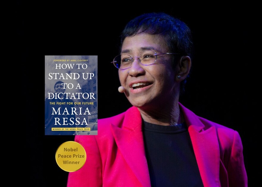 Nobel Prize winner Maria Ressa is set to speak at UC Santa Barbara's Campbell Hall Thursday night.