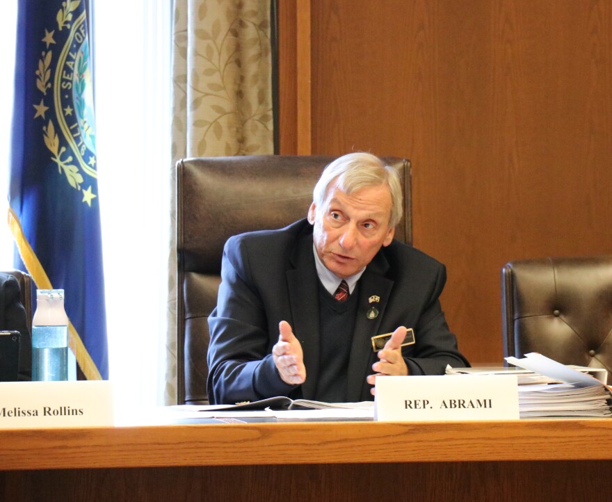 Rep. Patrick Abrami, R-Stratham, the chairman of the marijuana legalization study commission.