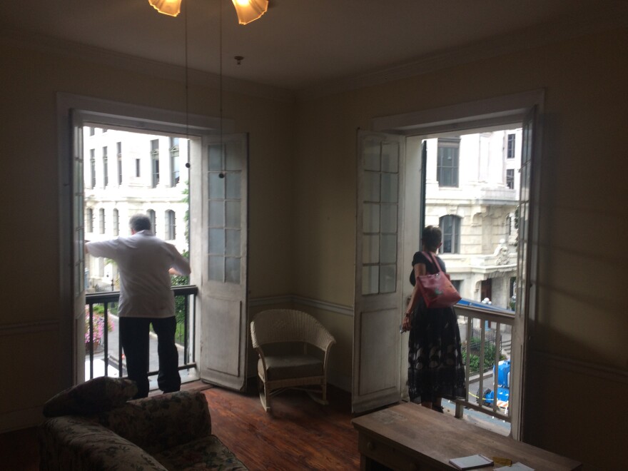 Apartment Windows above Napoleon House